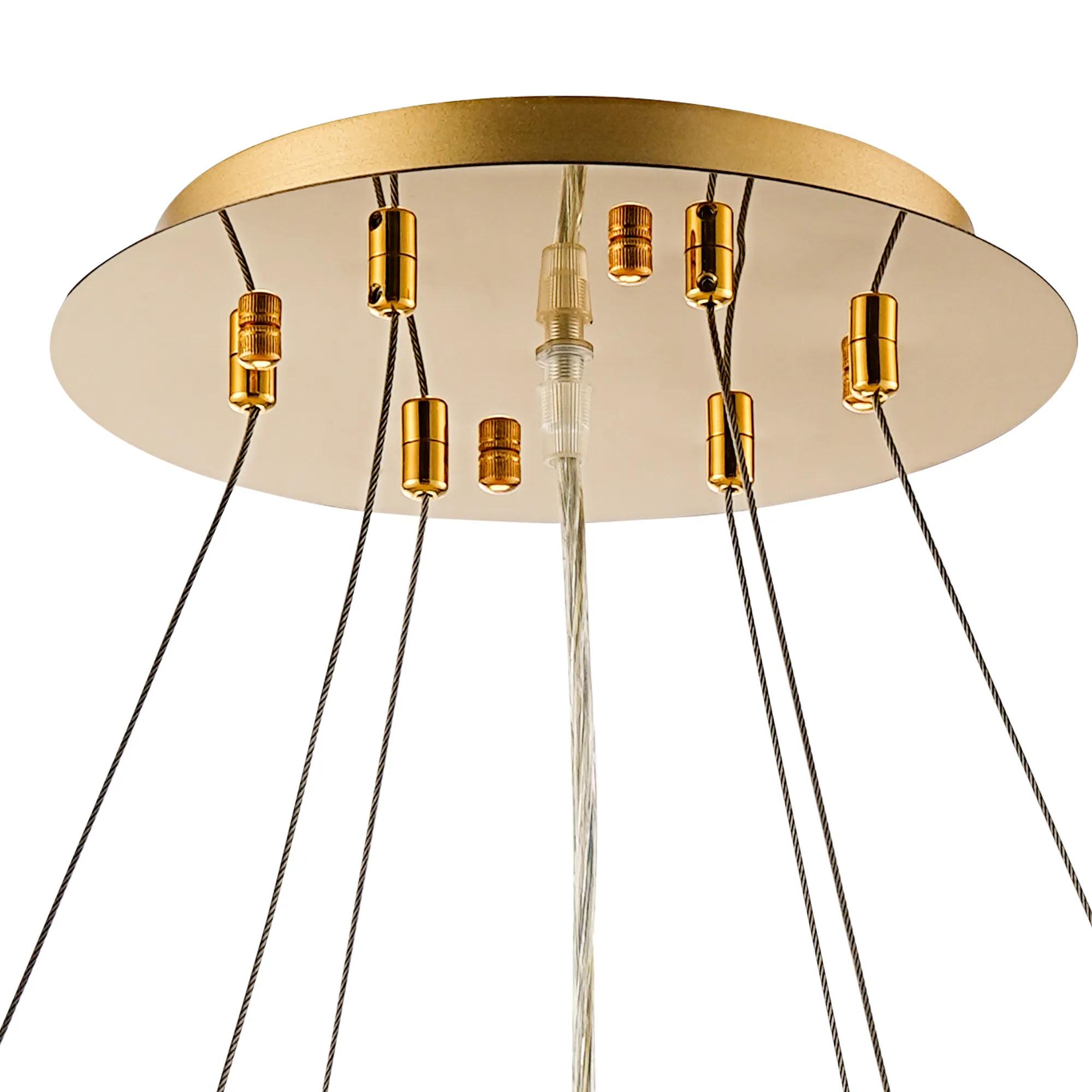 Lowan 790mm 3m Suspension Plate (Max Load 40kg) French Gold, Painted Gold D0723  Deco Lowan French Gold